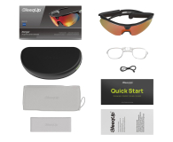 BleeqUp Ranger AI Sports Camera Glasses Zeiss - Czarne - 1526267 - zdjęcie 3